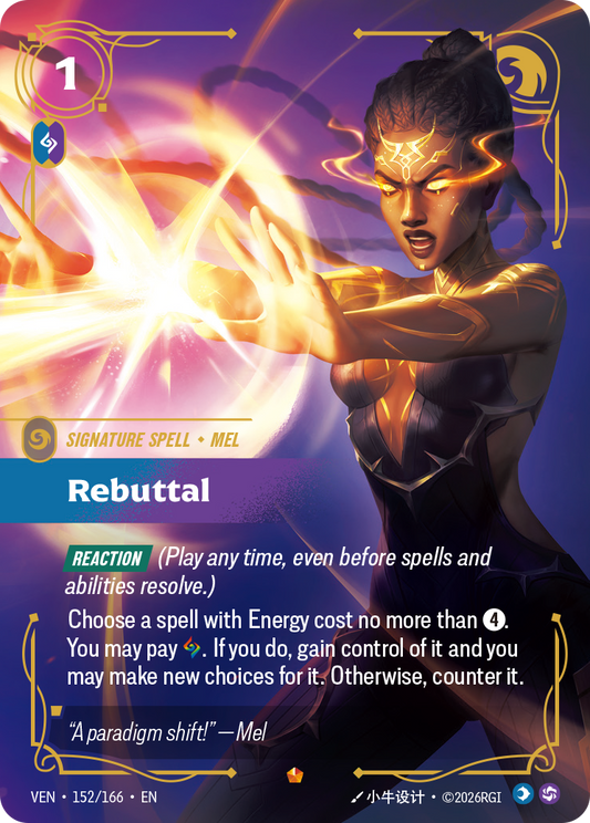 Rebuttal (Foil) - Riftbound Vendetta