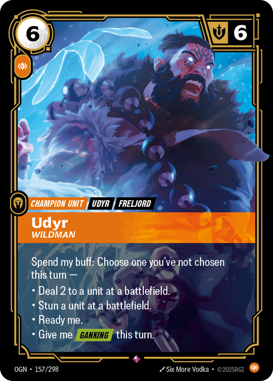 Udyr - Wildman - Riftbound TCG Card