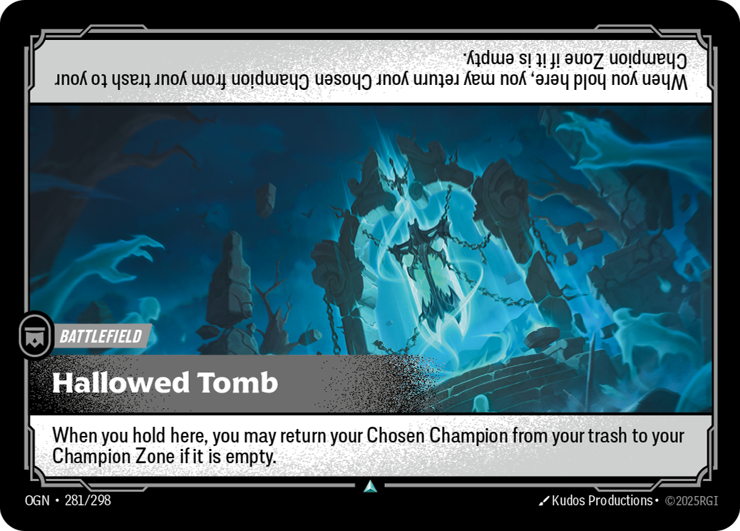 Hallowed Tomb - Riftbound TCG Card