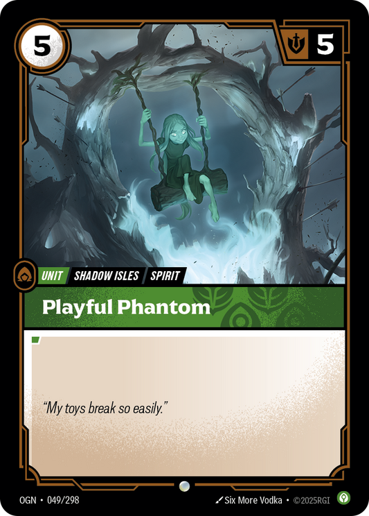 Playful Phantom - Riftbound TCG Card