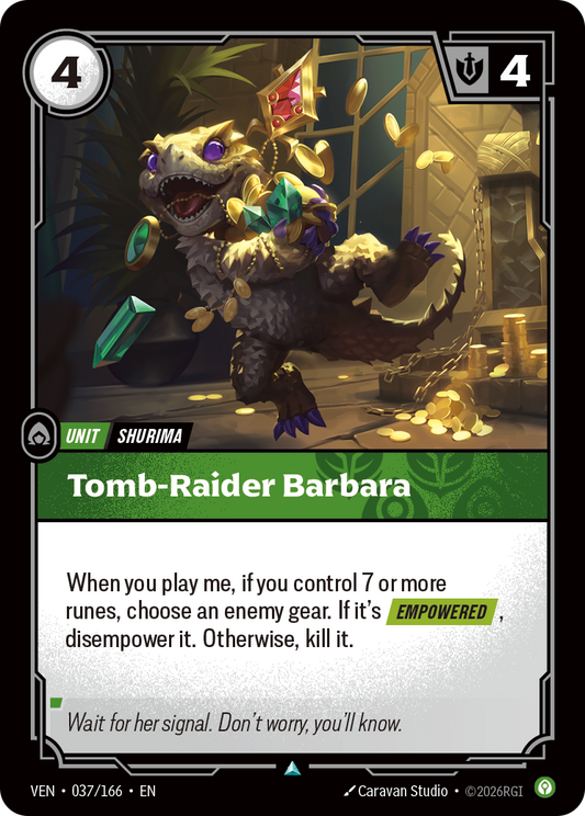 Tomb-Raider Barbara - Riftbound Vendetta
