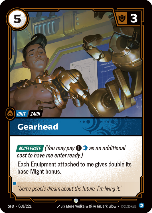 Gearhead - Riftbound TCG Card