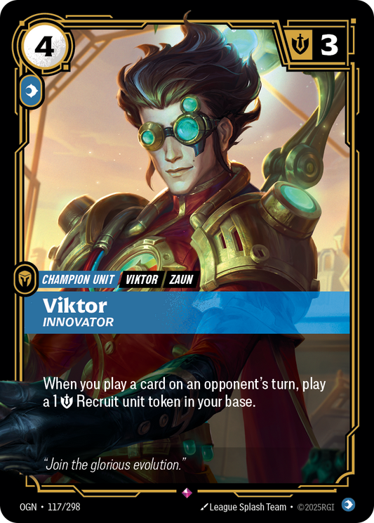 Viktor - Innovator - Riftbound TCG Card