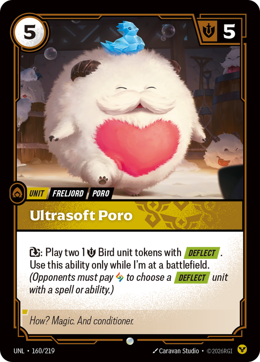 Ultrasoft Poro - Riftbound TCG Card