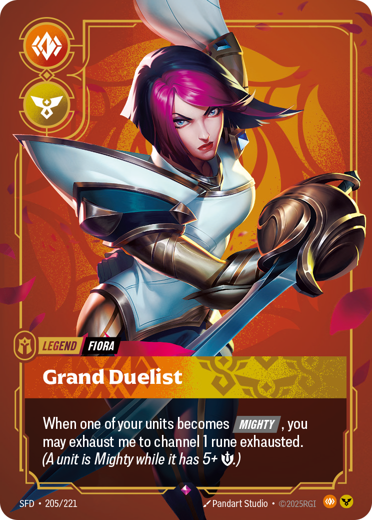 Fiora - Grand Duelist - Riftbound TCG Card