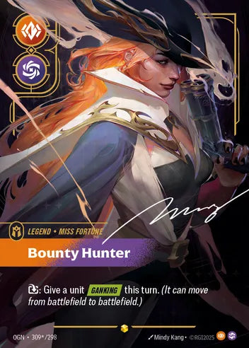 Miss Fortune - Bounty Hunter (Signature) - Riftbound TCG Card