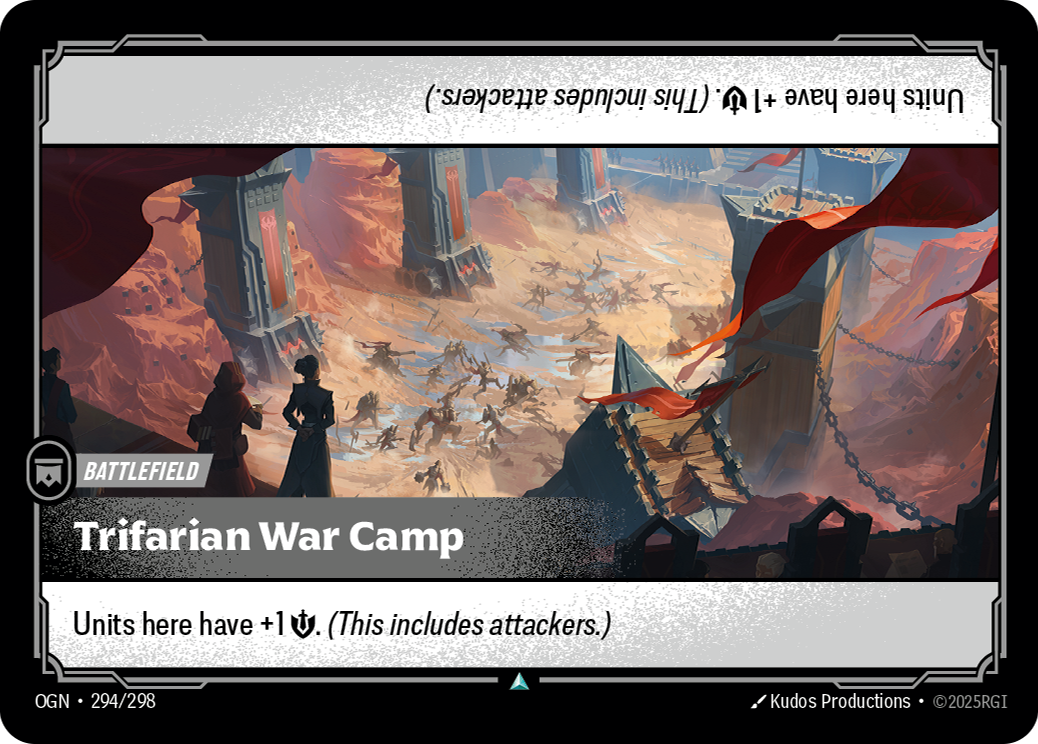 Trifarian War Camp - Riftbound TCG Card