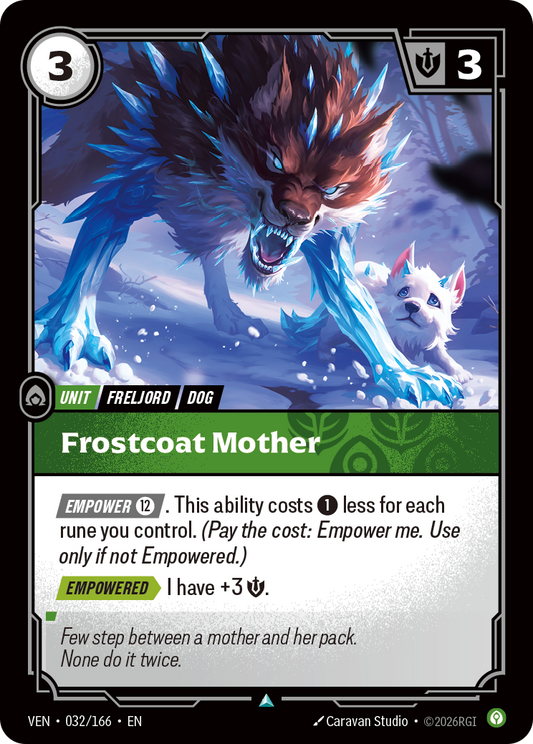 Frostcoat Mother - Riftbound Vendetta