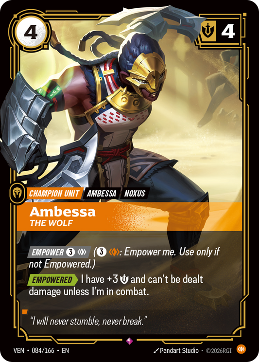 Ambessa, The Wolf (Foil) - Riftbound Vendetta