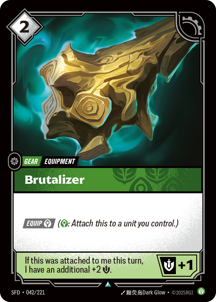 Brutalizer - Riftbound TCG Card