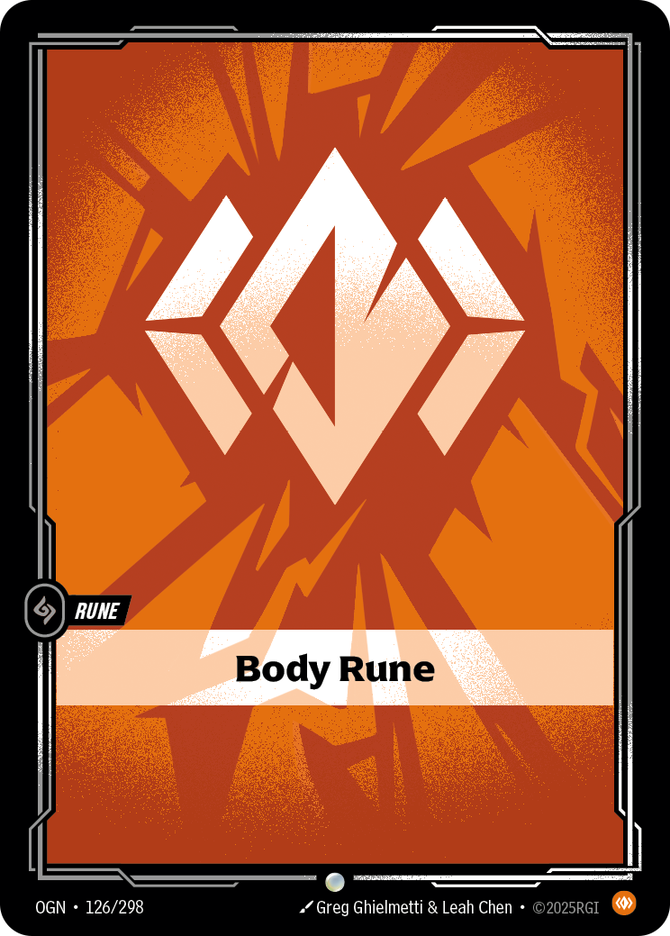 Body Rune - Riftbound TCG Card
