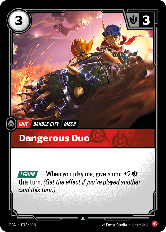 Dangerous Duo - Riftbound TCG Card