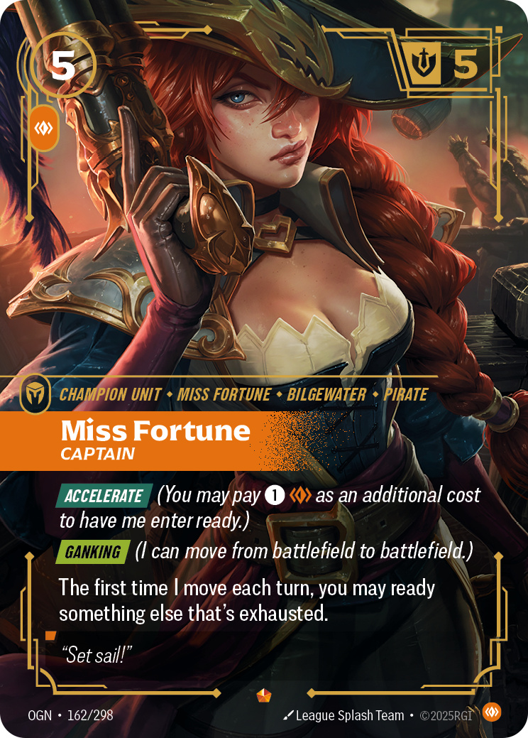 Miss Fortune - Captain - Riftbound TCG Card