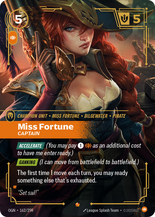 Miss Fortune - Captain - Riftbound TCG Card