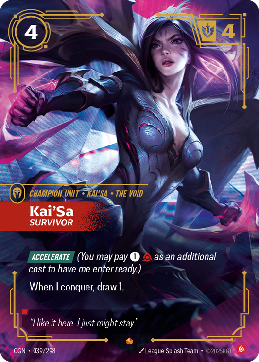 Kai'Sa - Survivor - Riftbound TCG Card