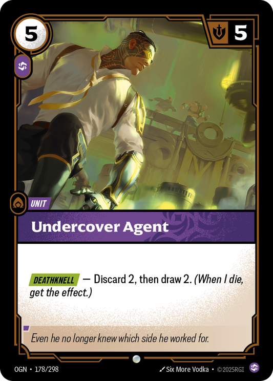 Undercover Agent - Riftbound TCG Card