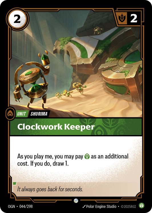 Clockwork Keeper - Riftbound TCG Card