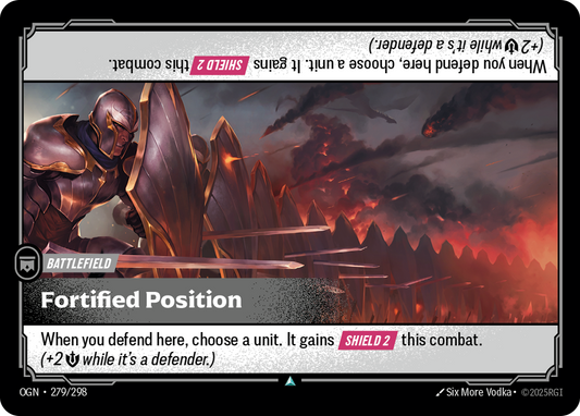 Fortified Position - Riftbound TCG Card
