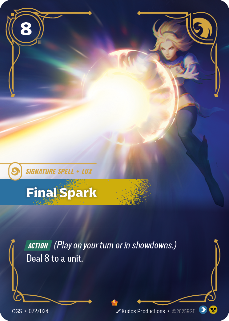Final Spark - Riftbound TCG Card