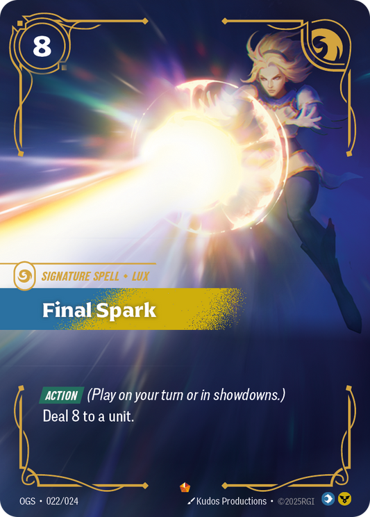 Final Spark - Riftbound TCG Card
