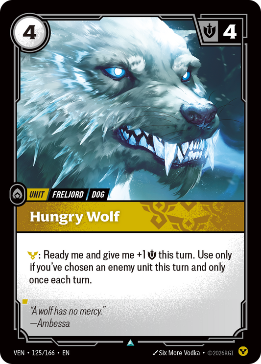 Hungry Wolf - Riftbound Vendetta