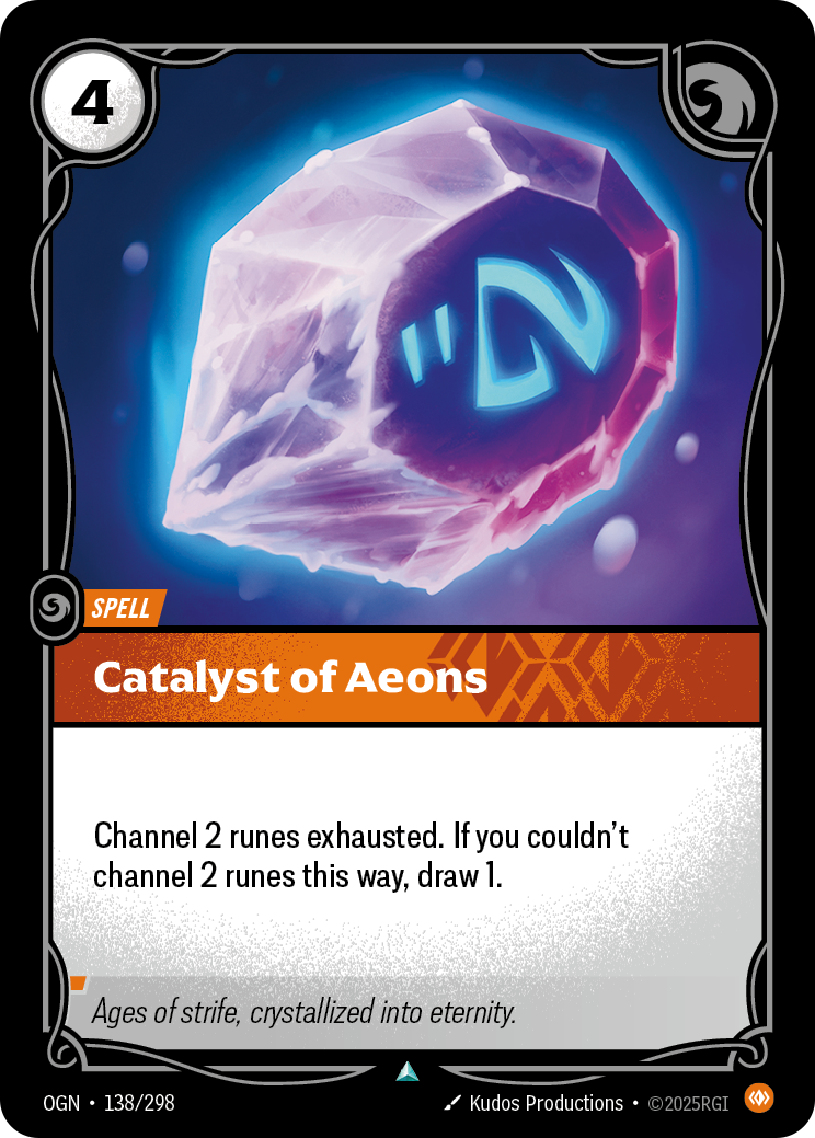 Catalyst of Aeons - Riftbound TCG Card
