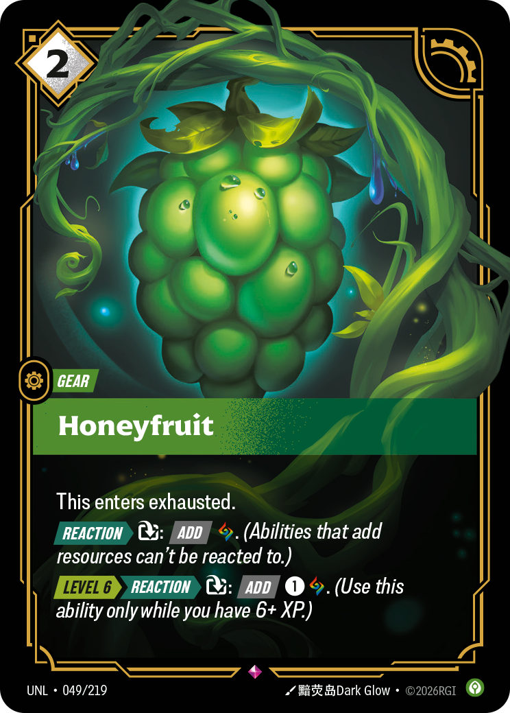 Honeyfruit - Riftbound TCG Card