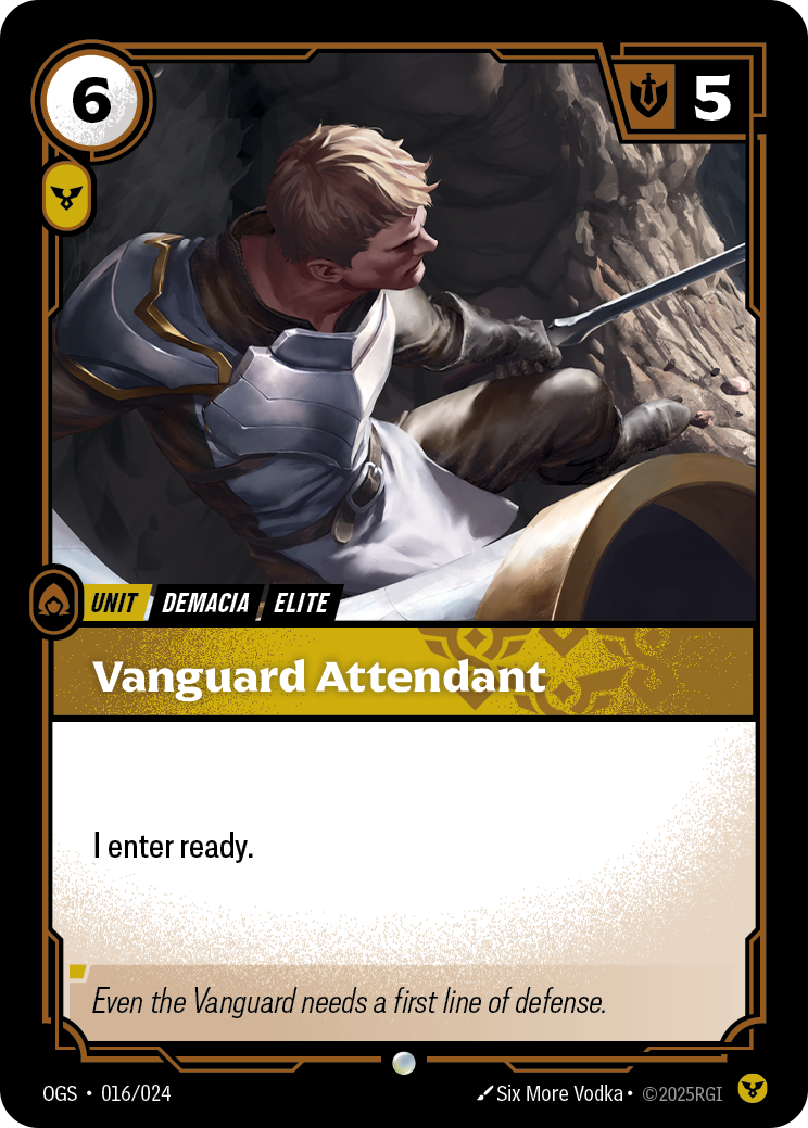 Vanguard Attendant - Riftbound TCG Card