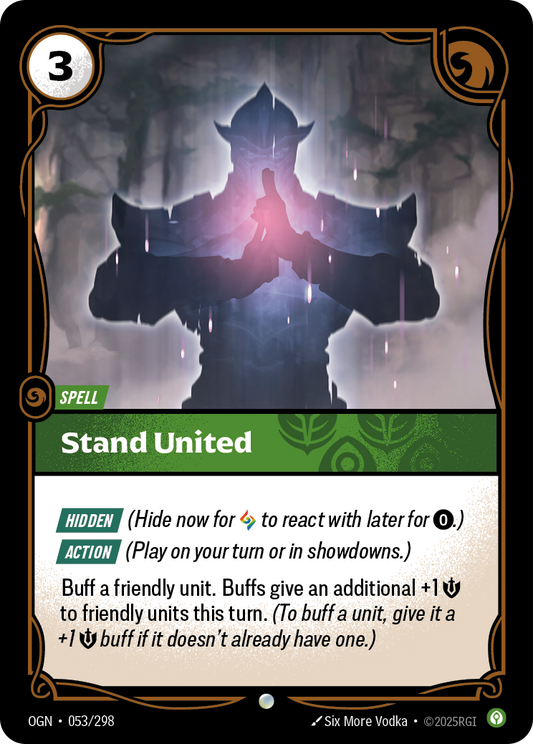 Stand United - Riftbound TCG Card