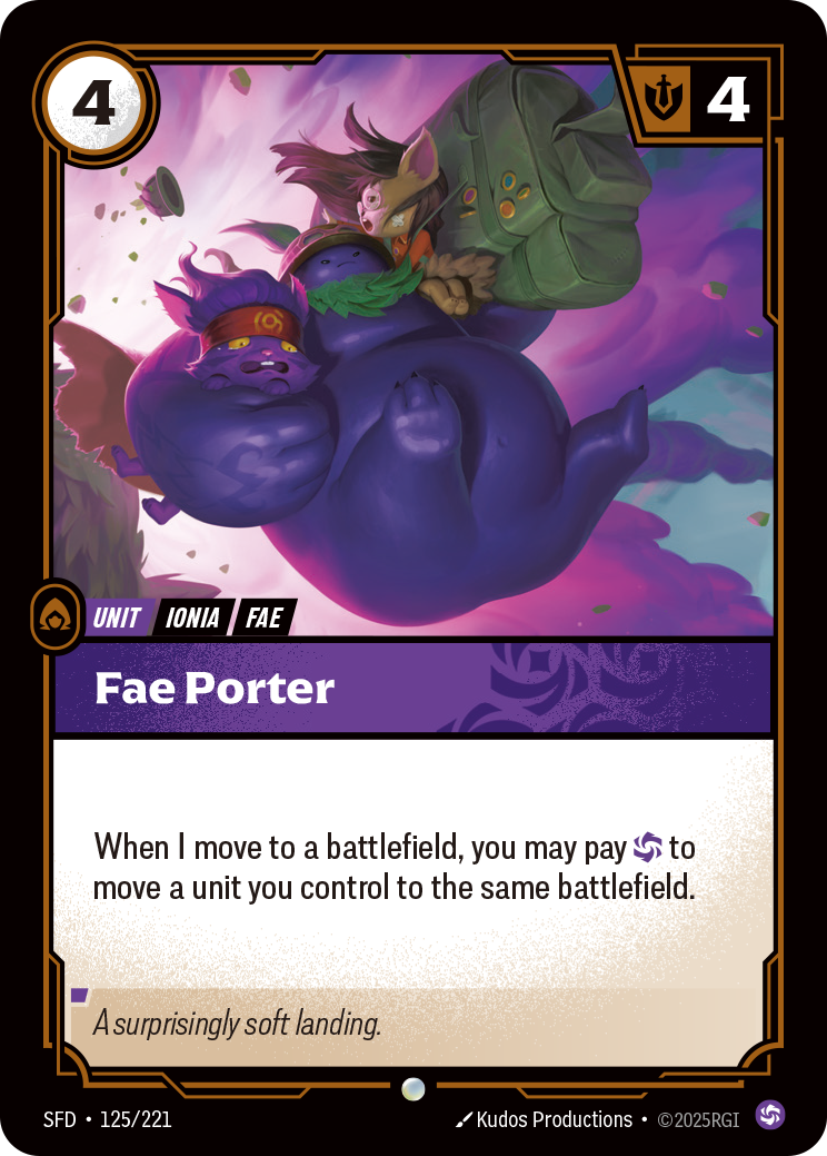 Fae Porter - Riftbound TCG Card