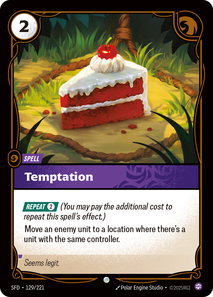 Temptation - Riftbound TCG Card