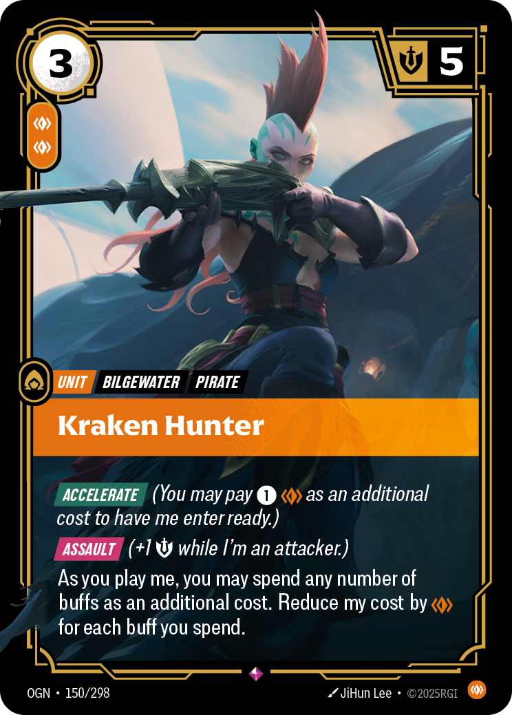 Kraken Hunter - Riftbound TCG Card