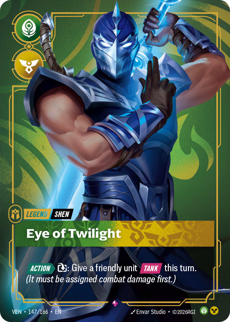 Shen - Eye of Twilight (Foil) - Riftbound Vendetta