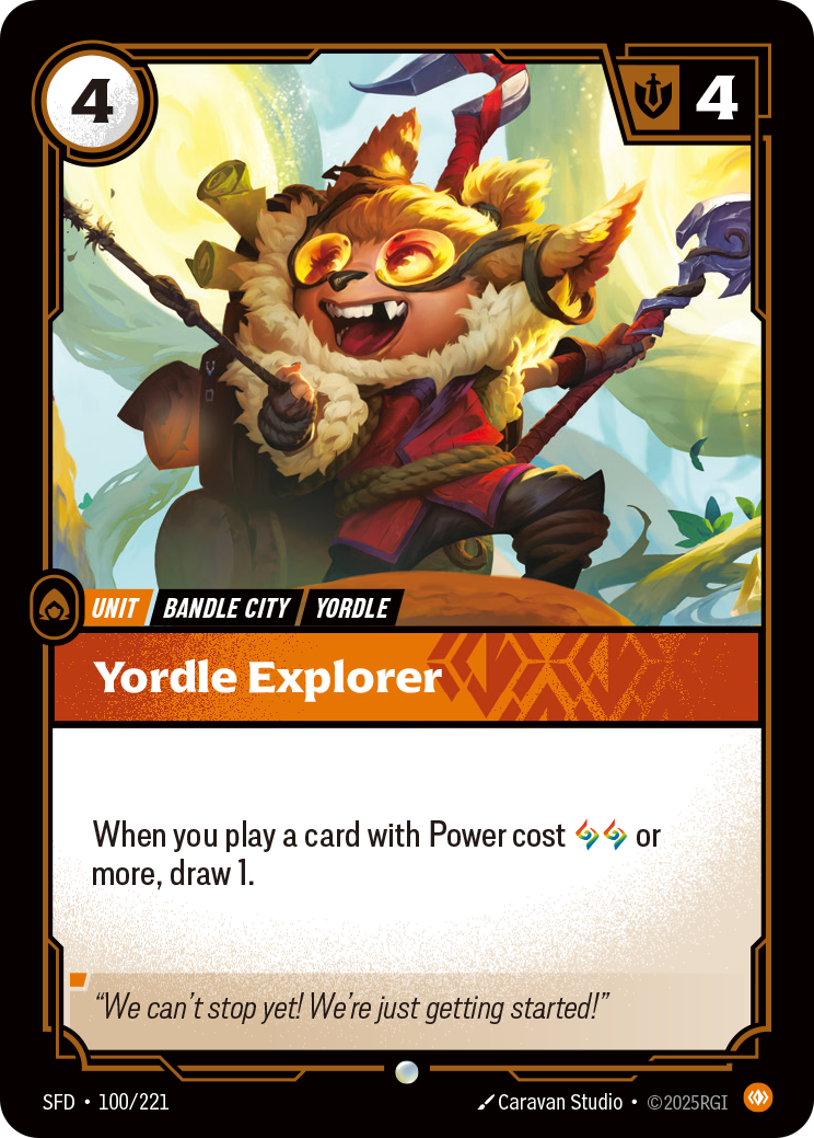Yordle Explorer - Riftbound TCG Card