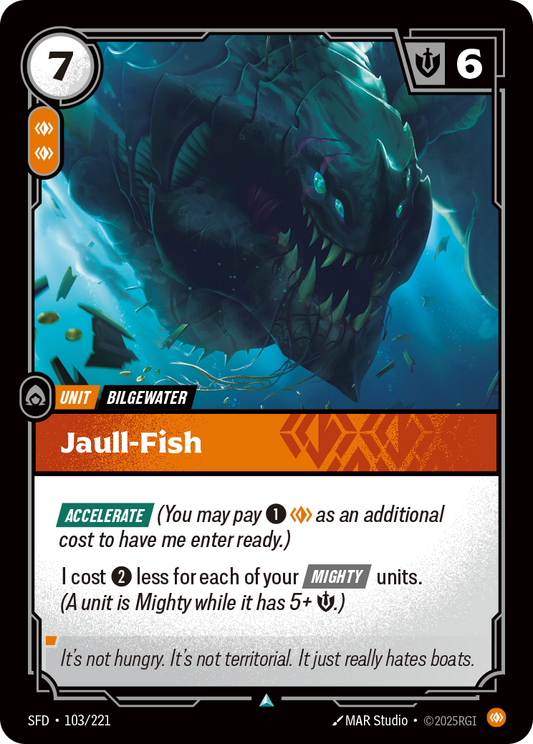 Jaull-Fish - Riftbound TCG Card