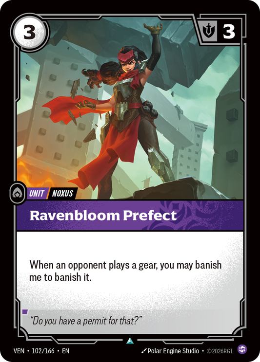 Ravenbloom Prefect - Riftbound Vendetta
