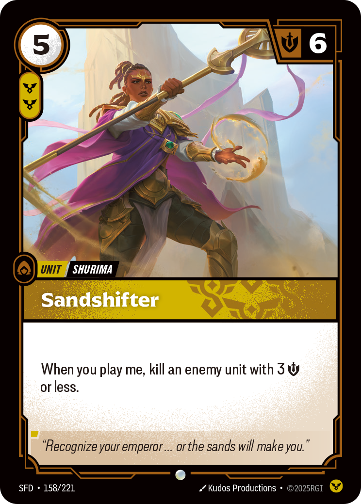 Sandshifter - Riftbound TCG Card