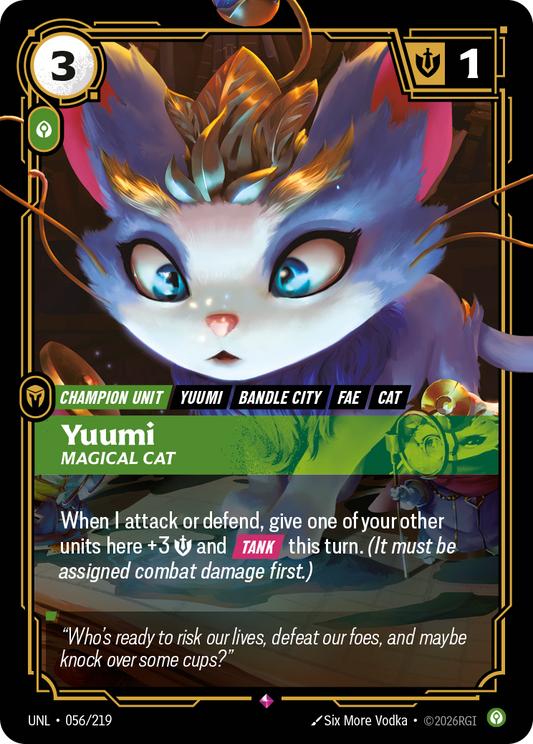 Yuumi - Magical Cat - Riftbound TCG Card