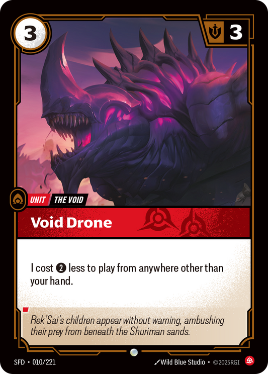 Void Drone - Riftbound TCG Card