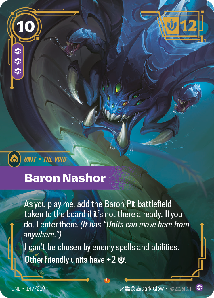 Baron Nashor - Riftbound TCG Card