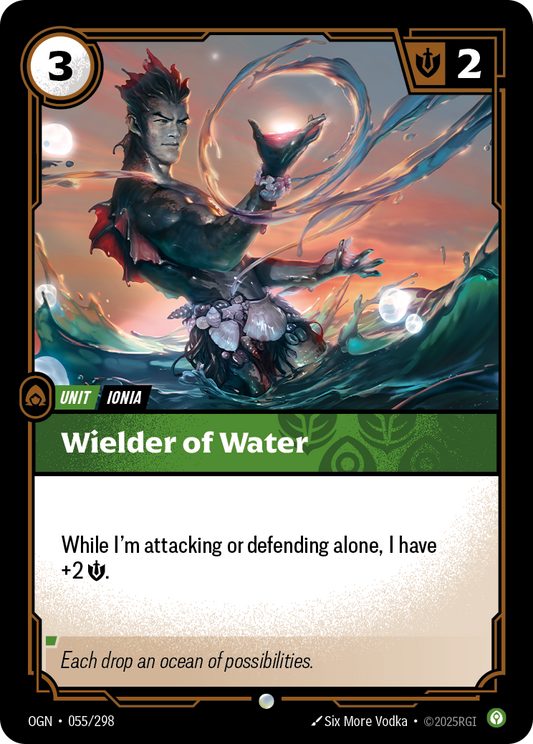 Wielder of Water - Riftbound TCG Card