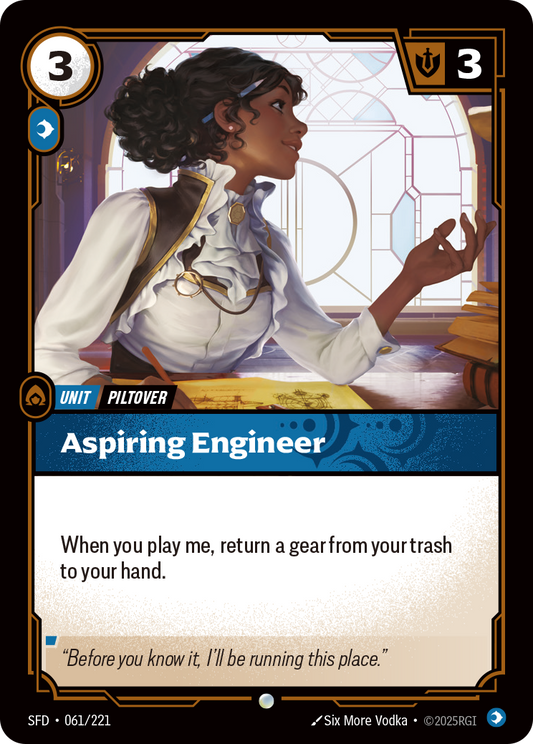 Aspiring Engineer - Riftbound TCG Card