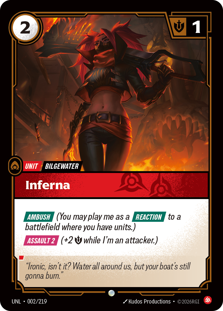 Inferna - Riftbound TCG Card