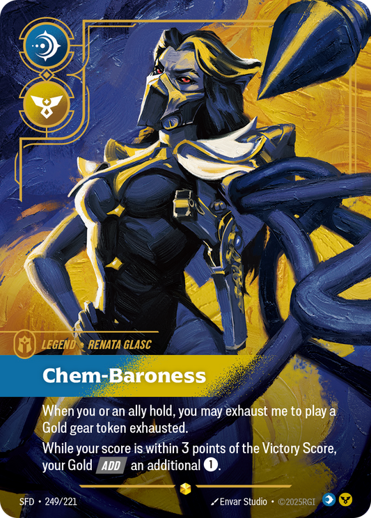 Renata Glasc - Chem-Baroness (Overnumbered) - Riftbound TCG Card