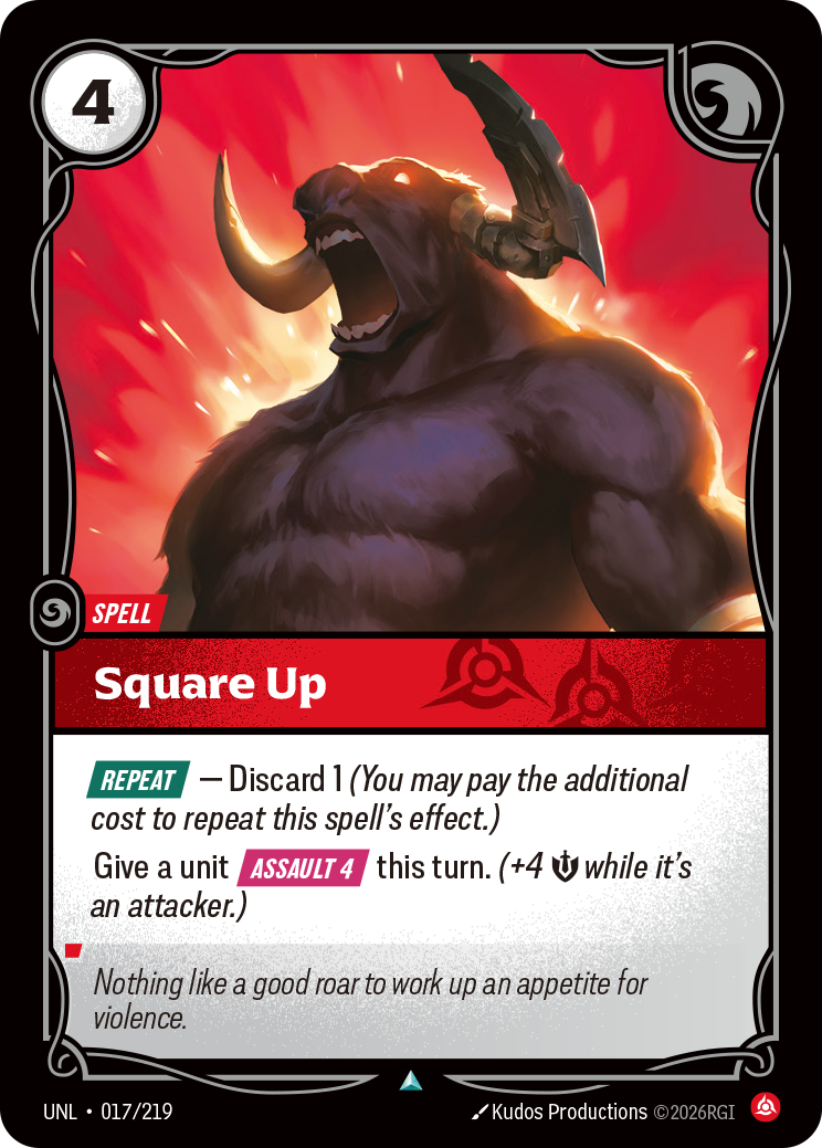 Square Up - Riftbound TCG Card