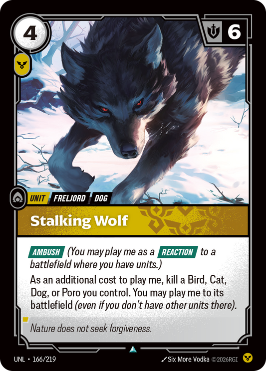 Stalking Wolf - Riftbound TCG Card