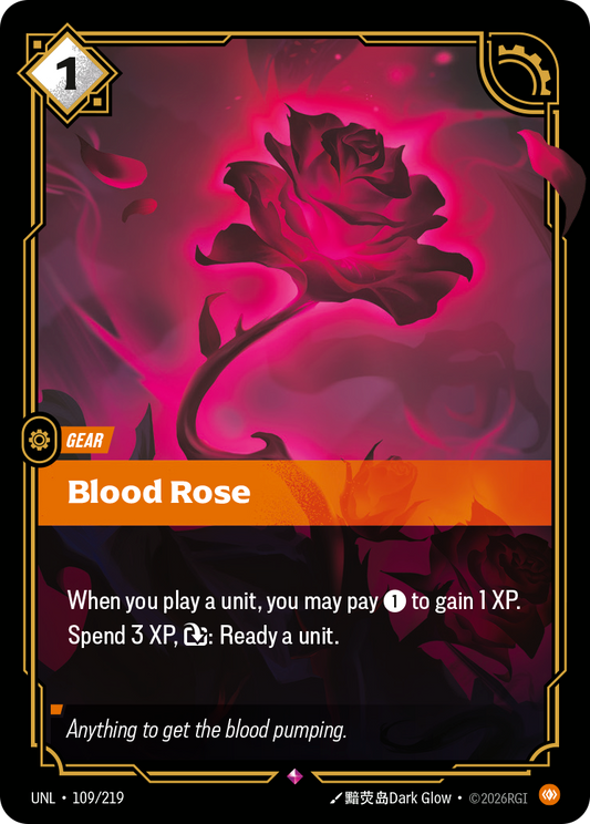 Blood Rose - Riftbound TCG Card