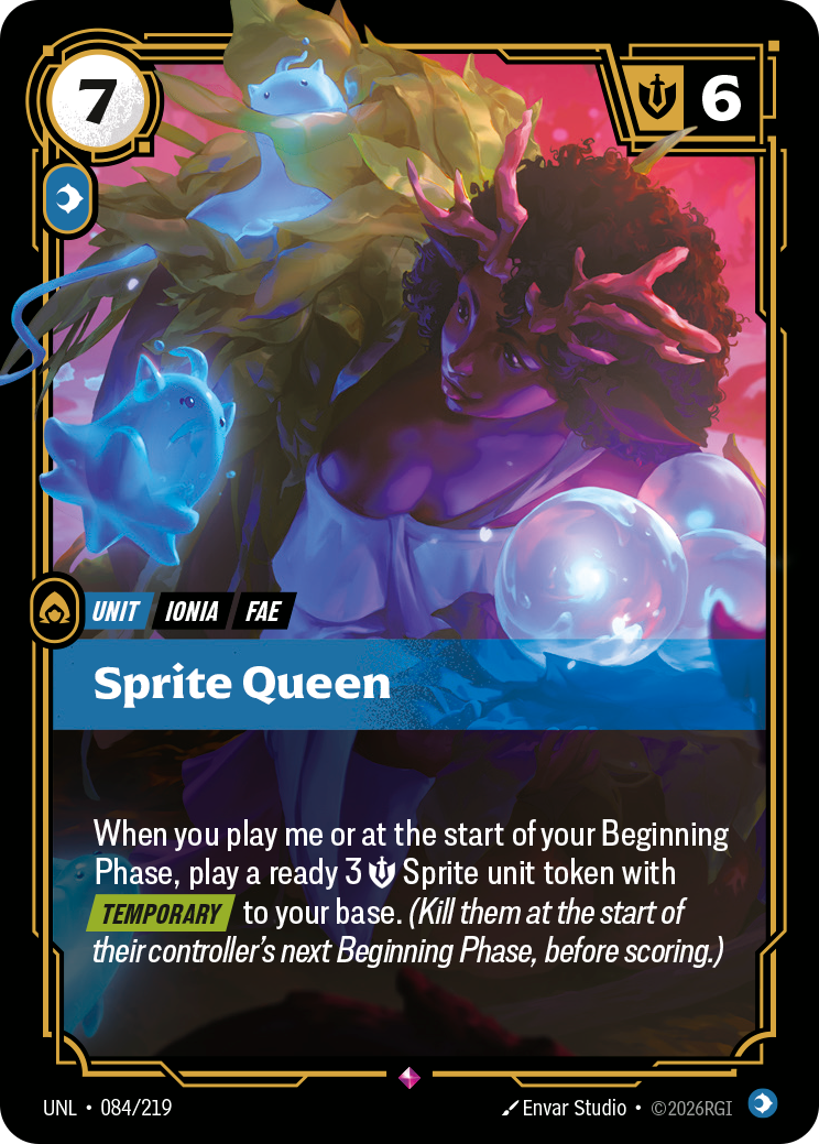 Sprite Queen - Riftbound TCG Card