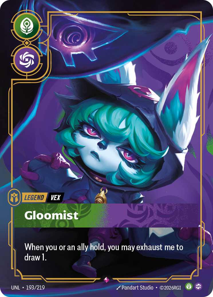 Vex - Gloomist - Riftbound TCG Card