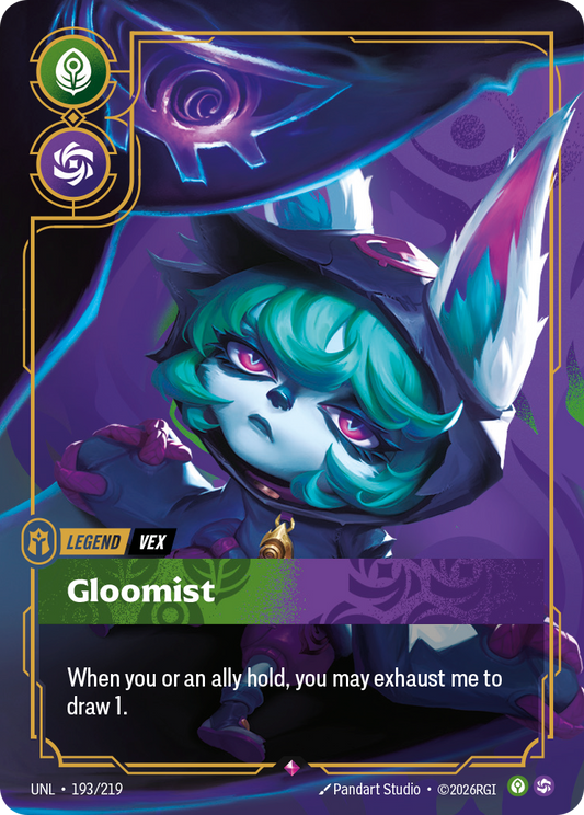 Vex - Gloomist - Riftbound TCG Card
